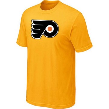 Men's Philadelphia Flyers Big & Tall Logo T-Shirt - - Yellow