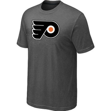Men's Philadelphia Flyers Big & Tall Logo T-Shirt - Dark - Grey