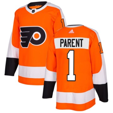 Authentic Adidas Men's Bernie Parent Philadelphia Flyers Jersey - Orange
