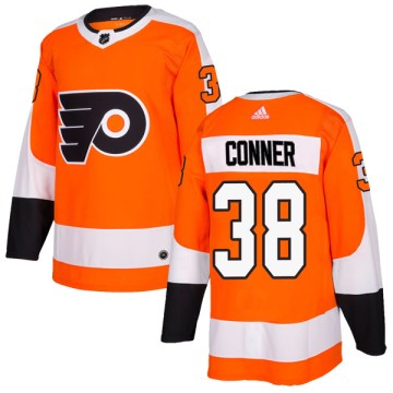Authentic Adidas Men's Chris Conner Philadelphia Flyers Home Jersey - Orange