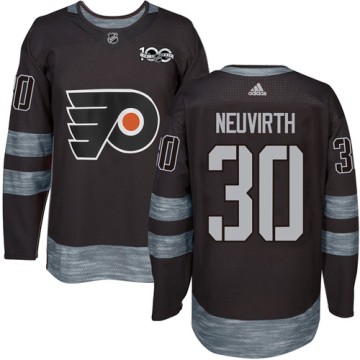 Authentic Adidas Men's Michal Neuvirth Philadelphia Flyers 1917-2017 100th Anniversary Jersey - Black