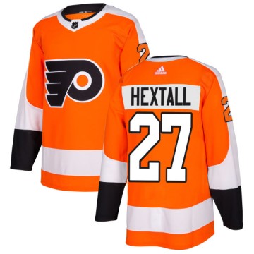 Authentic Adidas Men's Ron Hextall Philadelphia Flyers Jersey - Orange