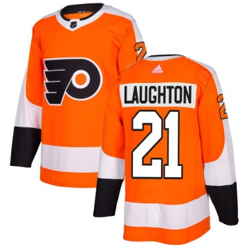 Authentic Adidas Men's Scott Laughton Philadelphia Flyers Jersey - Orange