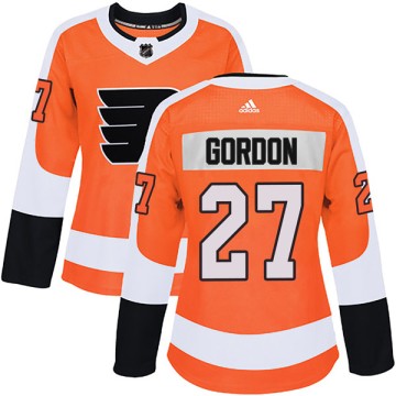 Authentic Adidas Women's Boyd Gordon Philadelphia Flyers Home Jersey - Orange