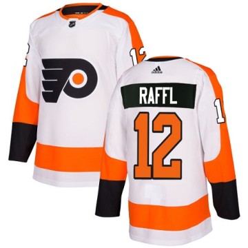 Authentic Adidas Women's Michael Raffl Philadelphia Flyers Away Jersey - White