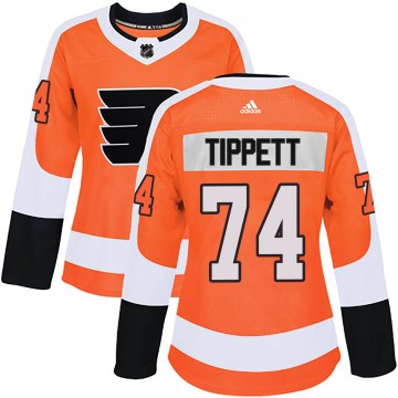 Authentic Adidas Women's Owen Tippett Philadelphia Flyers Home Jersey - Orange