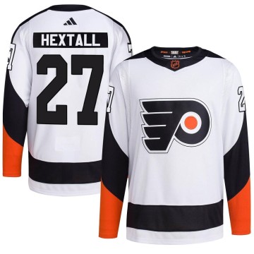 Authentic Adidas Youth Ron Hextall Philadelphia Flyers Reverse Retro 2.0 Jersey - White