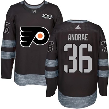 Authentic Youth Emil Andrae Philadelphia Flyers 1917-2017 100th Anniversary Jersey - Black