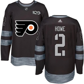 Authentic Youth Mark Howe Philadelphia Flyers 1917-2017 100th Anniversary Jersey - Black
