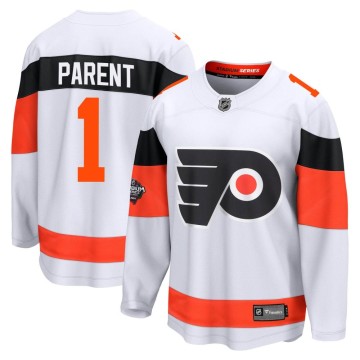 Breakaway Fanatics Branded Men's Bernie Parent Philadelphia Flyers 2024 Stadium Series Jersey - White