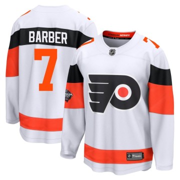 Breakaway Fanatics Branded Men's Bill Barber Philadelphia Flyers 2024 Stadium Series Jersey - White