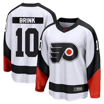 Breakaway Fanatics Branded Men's Bobby Brink Philadelphia Flyers Special Edition 2.0 Jersey - White