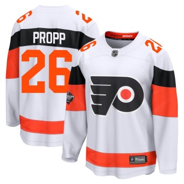 Breakaway Fanatics Branded Men's Brian Propp Philadelphia Flyers 2024 Stadium Series Jersey - White
