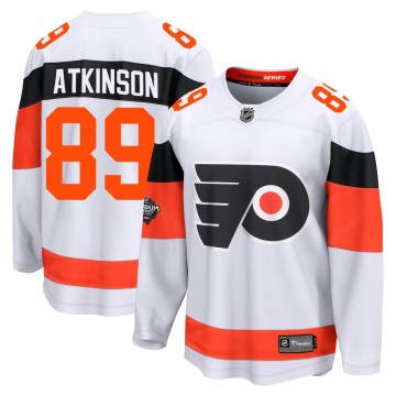 Breakaway Fanatics Branded Men's Cam Atkinson Philadelphia Flyers 2024 Stadium Series Jersey - White