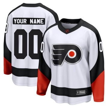 Breakaway Fanatics Branded Men's Custom Philadelphia Flyers Custom Special Edition 2.0 Jersey - White
