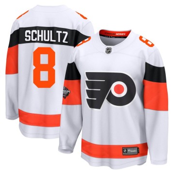 Breakaway Fanatics Branded Men's Dave Schultz Philadelphia Flyers 2024 Stadium Series Jersey - White