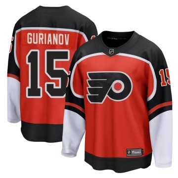 Breakaway Fanatics Branded Men's Denis Gurianov Philadelphia Flyers 2020/21 Special Edition Jersey - Orange