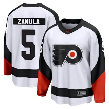 Breakaway Fanatics Branded Men's Egor Zamula Philadelphia Flyers Special Edition 2.0 Jersey - White
