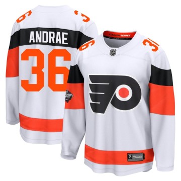 Breakaway Fanatics Branded Men's Emil Andrae Philadelphia Flyers 2024 Stadium Series Jersey - White