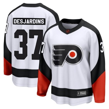 Breakaway Fanatics Branded Men's Eric Desjardins Philadelphia Flyers Special Edition 2.0 Jersey - White