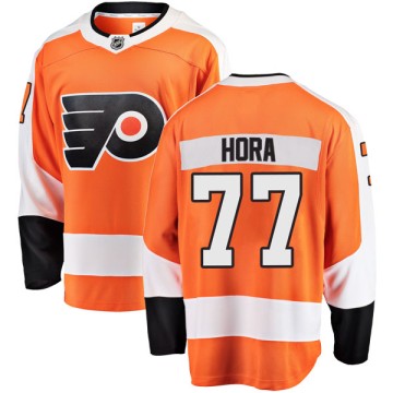 Breakaway Fanatics Branded Men's Frank Hora Philadelphia Flyers Home Jersey - Orange