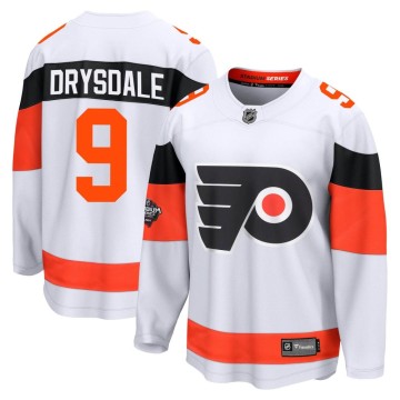 Breakaway Fanatics Branded Men's Jamie Drysdale Philadelphia Flyers 2024 Stadium Series Jersey - White
