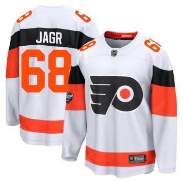 Breakaway Fanatics Branded Men's Jaromir Jagr Philadelphia Flyers 2024 Stadium Series Jersey - White