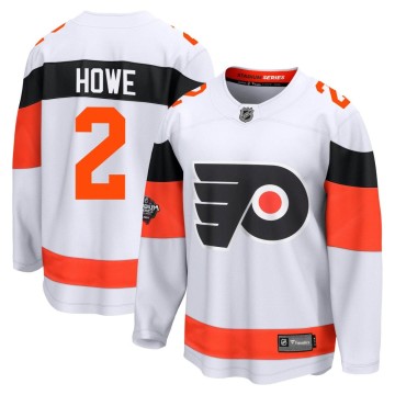 Breakaway Fanatics Branded Men's Mark Howe Philadelphia Flyers 2024 Stadium Series Jersey - White