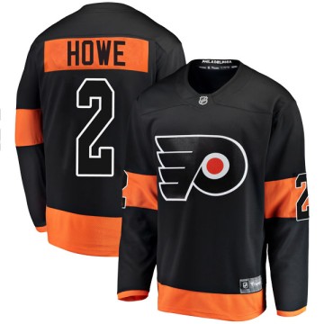 Breakaway Fanatics Branded Men's Mark Howe Philadelphia Flyers Alternate Jersey - Black