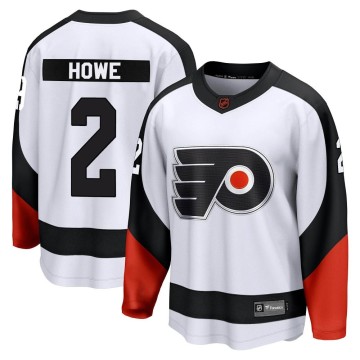 Breakaway Fanatics Branded Men's Mark Howe Philadelphia Flyers Special Edition 2.0 Jersey - White