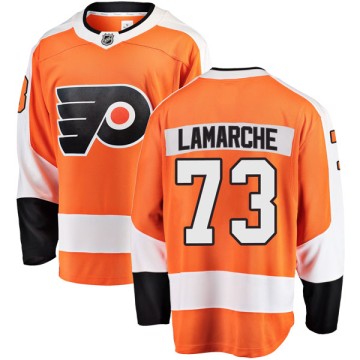 Breakaway Fanatics Branded Men's Maxim Lamarche Philadelphia Flyers Home Jersey - Orange