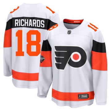 Breakaway Fanatics Branded Men's Mike Richards Philadelphia Flyers 2024 Stadium Series Jersey - White