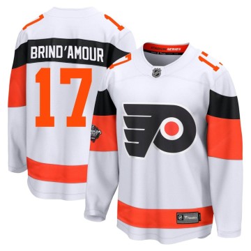 Breakaway Fanatics Branded Men's Rod Brind'amour Philadelphia Flyers Rod Brind'Amour 2024 Stadium Series Jersey - White