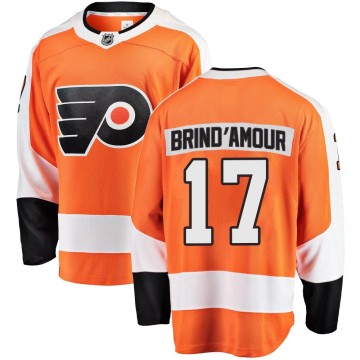 Breakaway Fanatics Branded Men's Rod Brind'amour Philadelphia Flyers Rod Brind'Amour Home Jersey - Orange