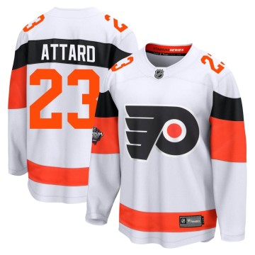Breakaway Fanatics Branded Men's Ronnie Attard Philadelphia Flyers 2024 Stadium Series Jersey - White