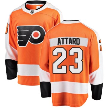 Breakaway Fanatics Branded Men's Ronnie Attard Philadelphia Flyers Home Jersey - Orange
