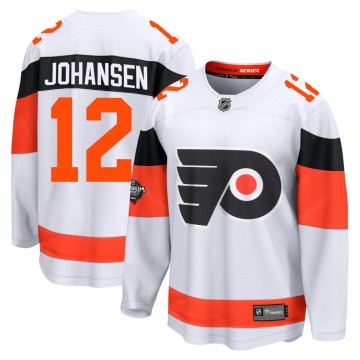Breakaway Fanatics Branded Men's Ryan Johansen Philadelphia Flyers 2024 Stadium Series Jersey - White