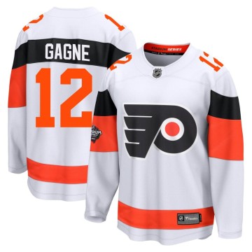 Breakaway Fanatics Branded Men's Simon Gagne Philadelphia Flyers 2024 Stadium Series Jersey - White