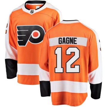 Breakaway Fanatics Branded Men's Simon Gagne Philadelphia Flyers Home Jersey - Orange