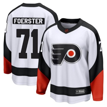 Breakaway Fanatics Branded Men's Tyson Foerster Philadelphia Flyers Special Edition 2.0 Jersey - White