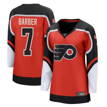 Breakaway Fanatics Branded Women's Bill Barber Philadelphia Flyers 2020/21 Special Edition Jersey - Orange