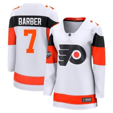 Breakaway Fanatics Branded Women's Bill Barber Philadelphia Flyers 2024 Stadium Series Jersey - White