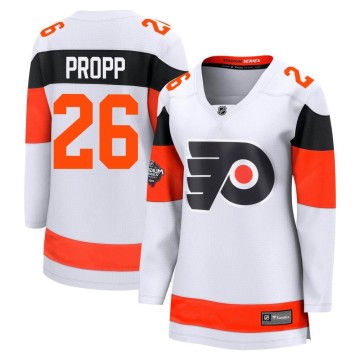 Breakaway Fanatics Branded Women's Brian Propp Philadelphia Flyers 2024 Stadium Series Jersey - White
