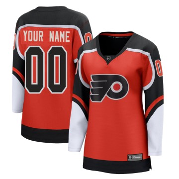Breakaway Fanatics Branded Women's Custom Philadelphia Flyers Custom 2020/21 Special Edition Jersey - Orange