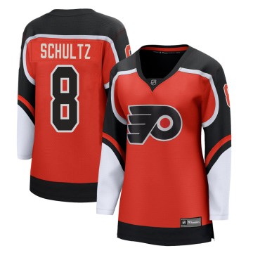 Breakaway Fanatics Branded Women's Dave Schultz Philadelphia Flyers 2020/21 Special Edition Jersey - Orange