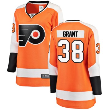 Breakaway Fanatics Branded Women's Derek Grant Philadelphia Flyers ized Home Jersey - Orange