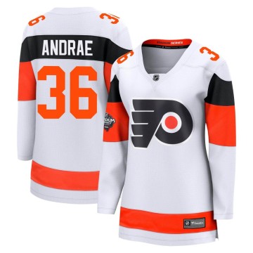 Breakaway Fanatics Branded Women's Emil Andrae Philadelphia Flyers 2024 Stadium Series Jersey - White