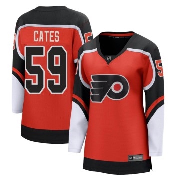 Breakaway Fanatics Branded Women's Jackson Cates Philadelphia Flyers 2020/21 Special Edition Jersey - Orange