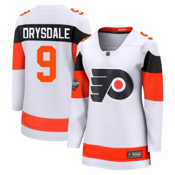 Breakaway Fanatics Branded Women's Jamie Drysdale Philadelphia Flyers 2024 Stadium Series Jersey - White