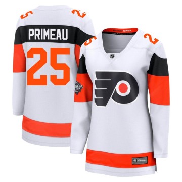 Breakaway Fanatics Branded Women's Keith Primeau Philadelphia Flyers 2024 Stadium Series Jersey - White